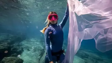 Şahika Ercümen'den 100 metrelik dalışla dünya rekoru! 