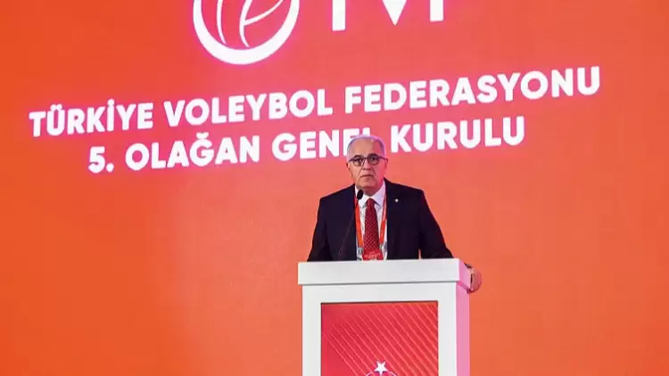Türkiye Voleybol Federasyonu'nda Mehmet Akif Üstündağ yeniden başkan