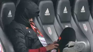 Beşiktaş - Galatasaray derbisi öncesi Aytaç Kara'nın görüntüsü olay oldu