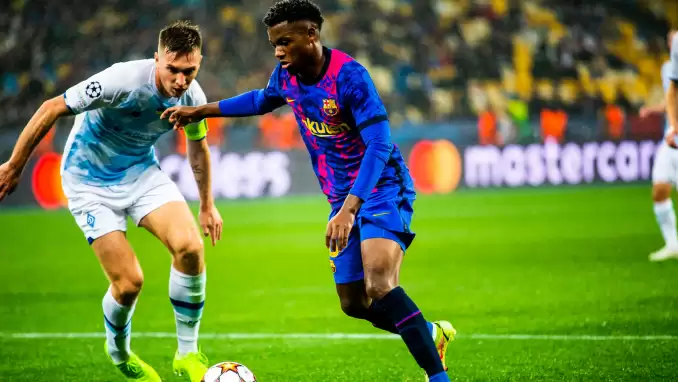 Barcelona'nın buz gibi gecesini Ansu Fati'nin golü ısıttı