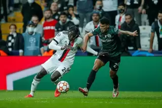 Beşiktaş'ın Avrupa sol beki Lizbon karşısında kesik yedi!