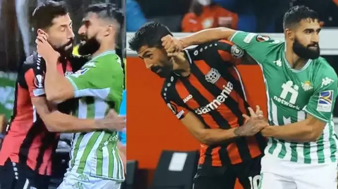 Kerem'e yumruk attı, ortalık karıştı! 2 kırmızı kart...