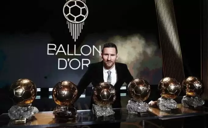 Messi'nin 2021 ballon d'Or ödülünü kazandığı iddia edildi