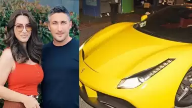 6 milyonluk Ferrari'si ile görüntülendi