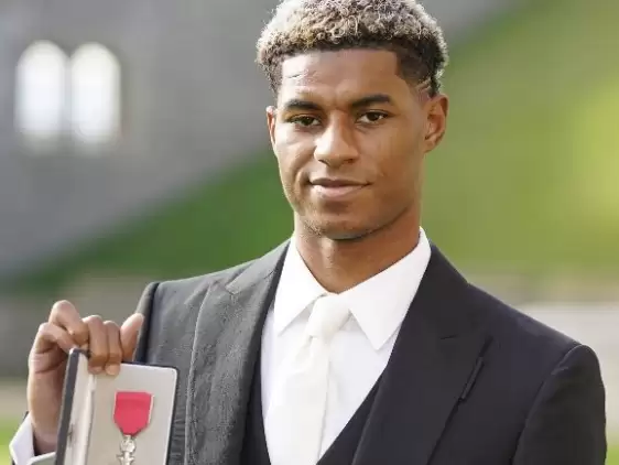 İngiltere, Rashford'a kraliyet nişanı verecek