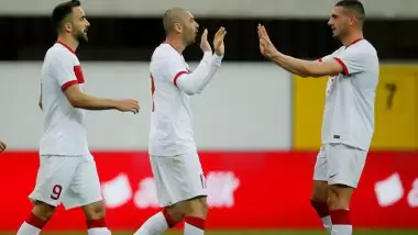 A Milli Takım sahaya indi