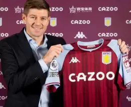 Aston Villa, Steven Gerrard'ı resmen açıkladı
