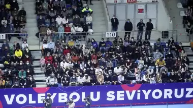 Voleybol maçları 12 Kasım'dan itibaren tam kapasite