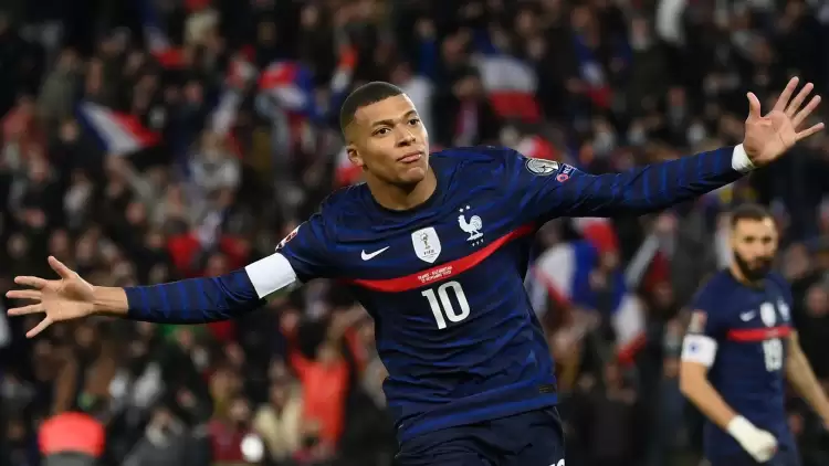 Mbappe tarih yazdı, Fransa, Katar biletini farklı aldı