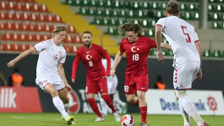 Türkiye Ümit Milli Futbol Takımı, Danimarka'ya 2-1 yenildi