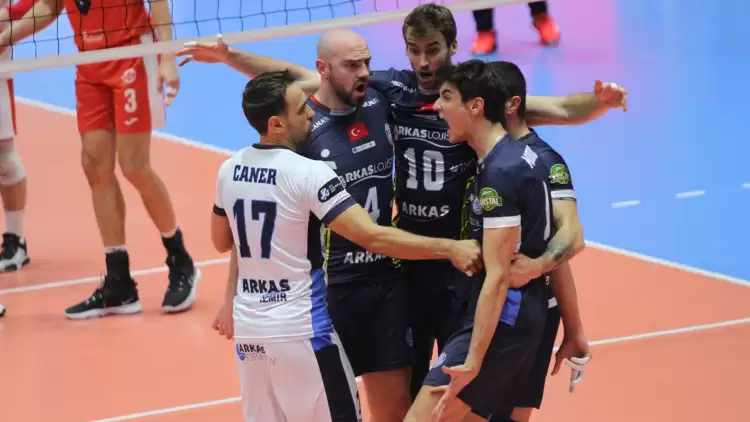 Arkas Spor, CEV Kupası’nda adını son 32 takım arasına yazdırdı