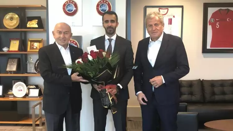 Rashed Al-Marri, Nihat Özdemir ve Servet Yardımcı’yı ziyaret etti