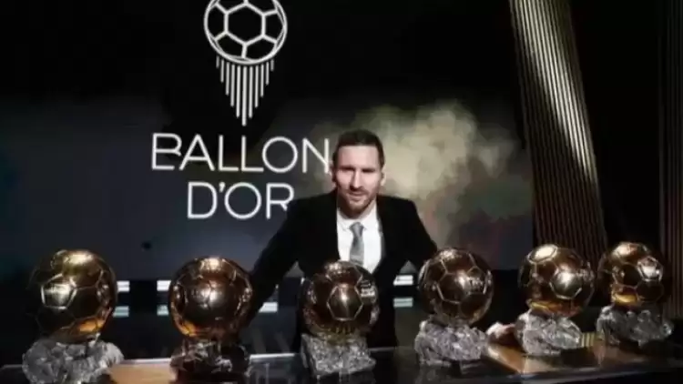 Messi'nin 2021 ballon d'Or ödülünü kazandığı iddia edildi