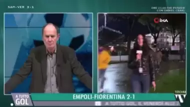 Kadın muhabir stadyum çıkışında tacize uğradı