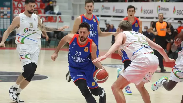 Aliağa Petkimspor 82-92 Anadolu Efes | Maç sonucu