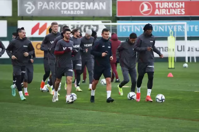 Trabzonspor'da Erce Kardeşler, Trondsen ve Djaniny antrenmana katılmadı