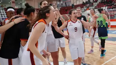 Galatasaray'dan Nesibe Aydın'a 18 sayı fark!