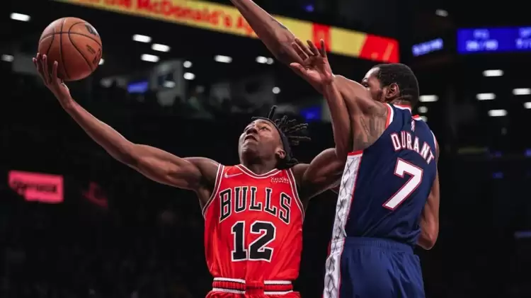 NBA Doğu Konferansı'nın zirvesindeki maçta Bulls, Nets'i yendi