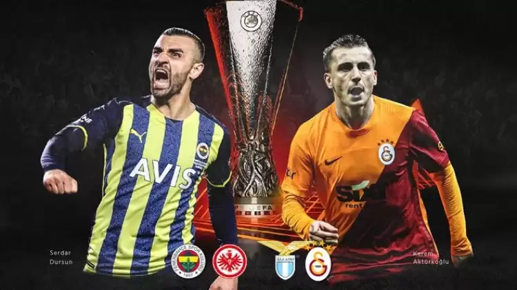 Fenerbahçe ve Galatasaray UEFA Avrupa Ligi gruplarında son maçlarına çıkıyor