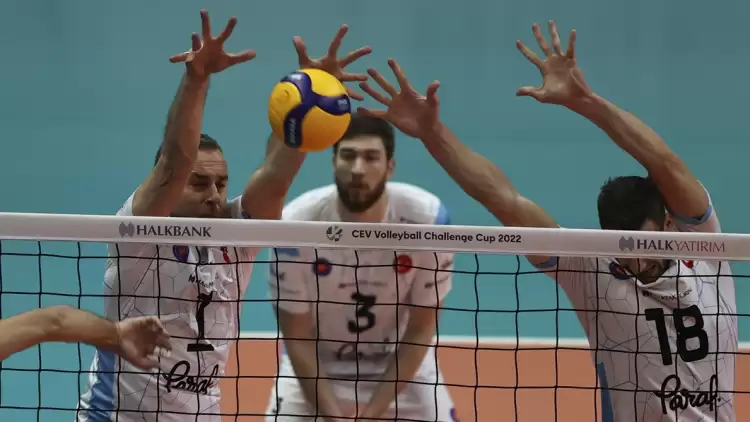 Halkbank CEV Challenge Kupası'nda 8'li finale kaldı