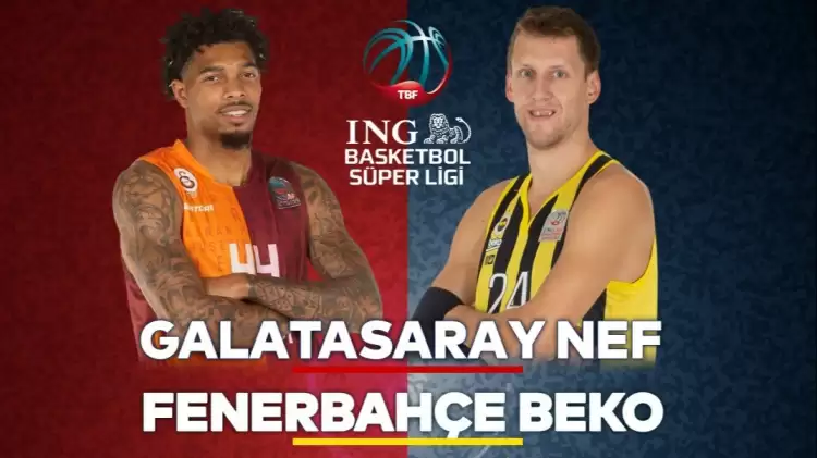 Basketbolda derbi haftası: Galatasaray NEF - Fenerbahçe Beko