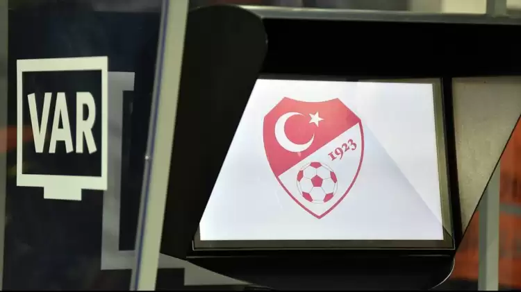 TFF'den VAR açıklaması