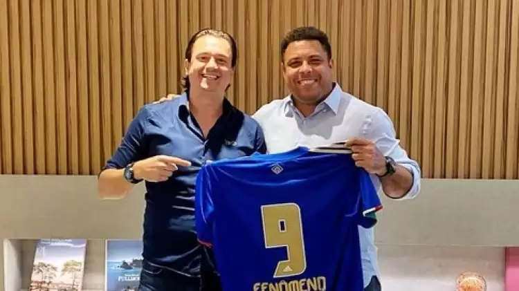 Ronaldo Nazario Cruzeiro hisselerini rekor fiyata aldı