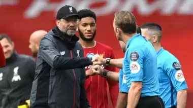 Klopp, "Hiçbir hakemle sorunum yok. Sadece siz."