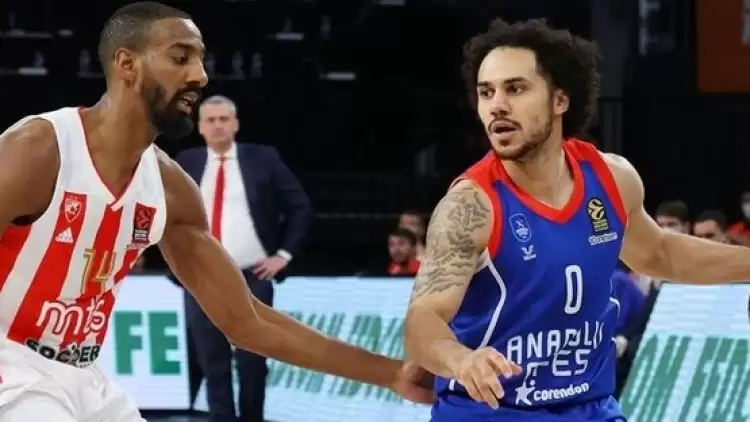 Anadolu Efes son topta kazandı, Kızılyıldız'ı devirdi