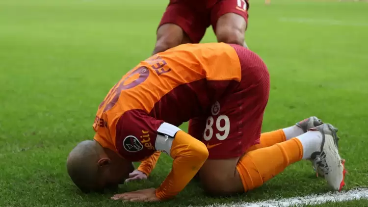 Galatasaray'da Feghouli, Antalyaspor galibiyetini değerlendirdi