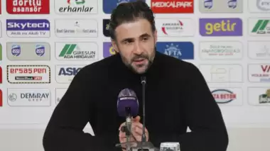 Hatayspor'da Ömer Erdoğan: "Şans bizim yanımızdaydı"