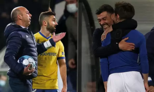 VİDEO - Conceiçao, Beşiktaş'a çalım atan Bruno'yu oğluyla vurdu!