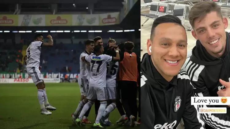 Birbirine giren Fransicso Montero ile Josef de Souza'dan paylaşım geldi