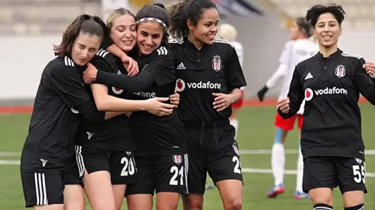 Beşiktaş Vodafone Kadın Futbol Takımı'ndan tarihi skor: 11-0