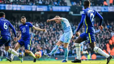 VİDEO -Manchester City, Chelsea'yi devirdi! Kevin De Bruyne'den muhteşem gol