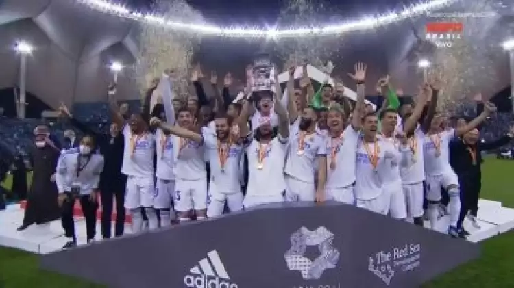 Real Madrid, İspanya Süper Kupası'nın sahibi oldu!