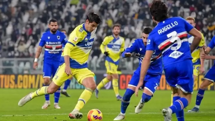 Juventus, Sampdoria'yı farklı eledi!