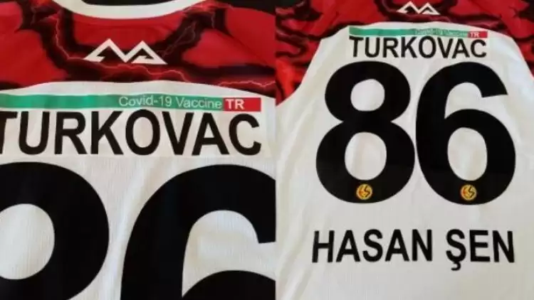 Kimsenin reklam vermediği Eskişehirspor sırtına Turkovac'ı aldı