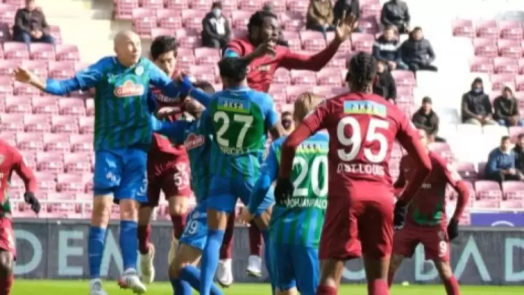 Hatayspor-Çaykur Rizespor: 0-0 (Maç Özeti) 