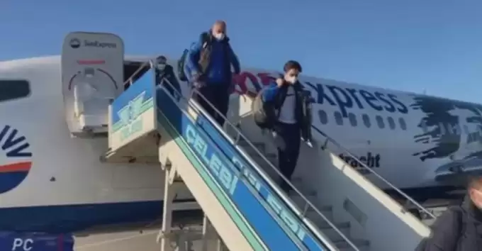 Kayserispor İstanbul'dan dönemedi