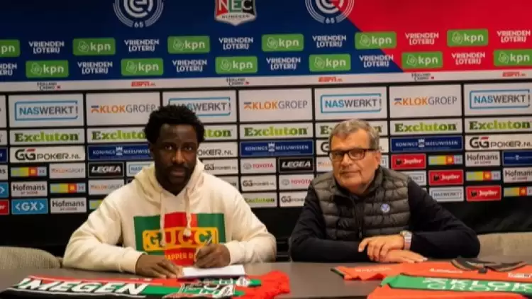  Wilfried Bony NEC Nijmegen'le sözleşme imzaladı
