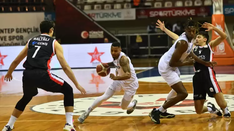  Beşiktaş İcrypex, Gaziantep'te uçamadı: 82-77