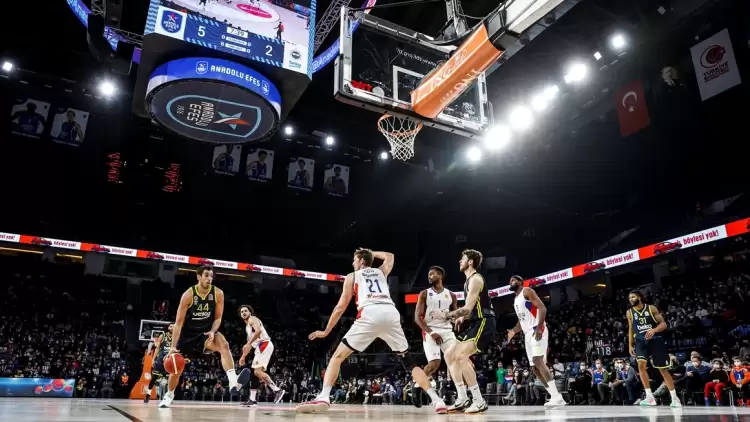 Fenerbahçe-Anadolu Efes: 91 - 71  Maç Sonucu Özet