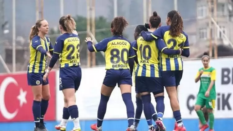 Turkcell Kadın Futbol Süper Ligi | Kireçburnu-Fenerbahçe: 0-10 Maç Sonucu Özet