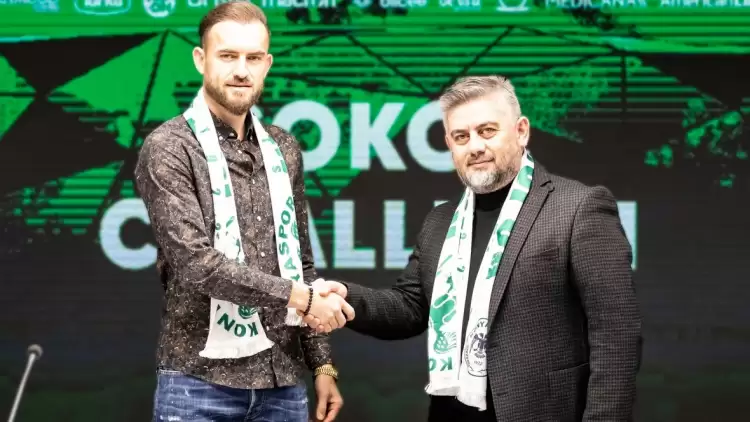 Konyaspor'da Sokol Cikalleshi İle Sözleşme Yeniledi