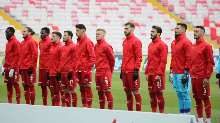 Sivasspor’da, 3 Oyuncu Gaziantep FK Maçında Yok!