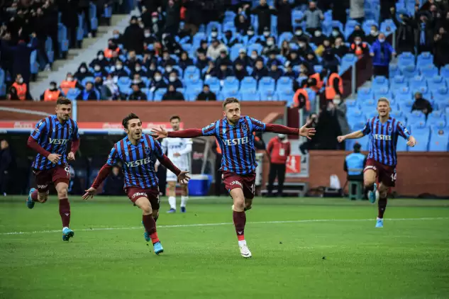 Trabzonspor'da Edin Visca, Kasımpaşa maçıyla bir ilki yaşadı!