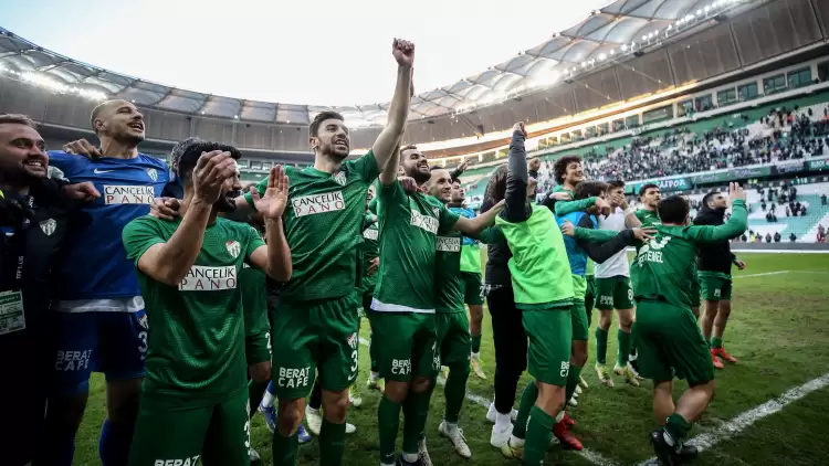 Bursaspor, 2022'de ilk kez kazandı