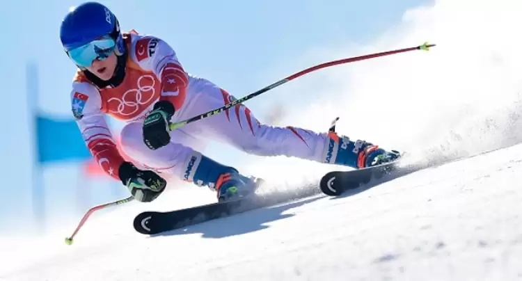 Pekin 2022 Kış Olimpiyatları büyük slalomda, Özlem Çarıkcıoğlu 48. oldu