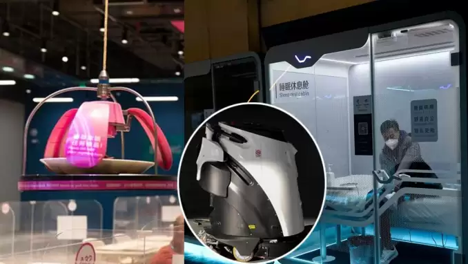 Yer çekimsiz yatağım hazır mı? Robot bana bi de çay!